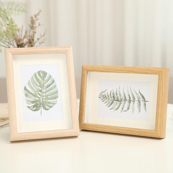 

frames creative diy three-dimensional thickened hollow po frame table rectangular picture cardboard wooden specimen