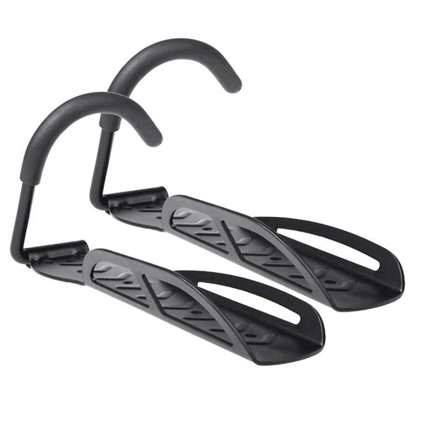 

car & truck racks -2pack bike rack garage wall mount hanger storage system vertical hook for indoor shed - easily hang/detach