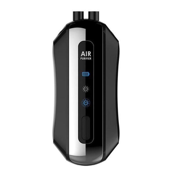 

air purifiers fashionable personal wearable mini portable 700mah battery 160 million negative ion car hanging neck purifier