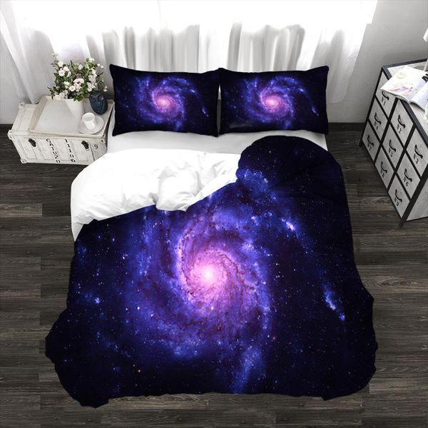 

bedding sets galaxy duvet cover set full  with zipper ultra soft comforter 3pcs 2 pillow shams