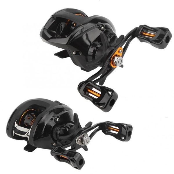 

baitcasting reel integrated cnc processing magnetic brake fishing wheel adjustable right/left hand baitcst reels