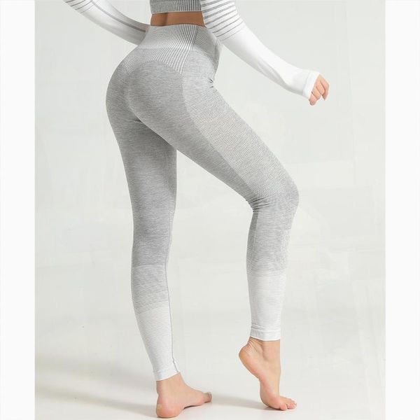 

tummy control ombre seamless leggings yoga pant sport pants high waist leggins women fitness mayas deportivas mujer outfit