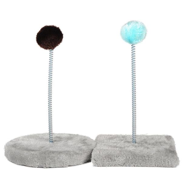 

cat scratcher post with playing ball cats climbing frame toys claw grinding toy scratch pad pet furniture
