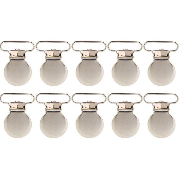 

pacifiers# 10pcs baby infant metal clips pacifier holders shape alloy suspender hook