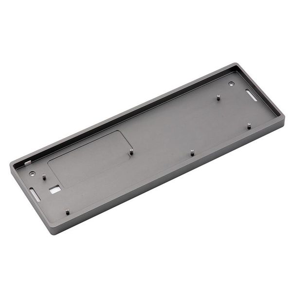 

keyboards thin anodized cnc aluminum alloy shell, suitable for 65% mechanical gaming keyboard, kbd67 rev2.0 pcb dz65rgb