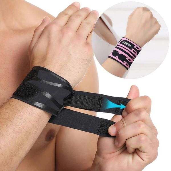 

wrist support 2pcs thin sport wraps wristband bandage for basketball badminton tennis equipment hand carpal protectio -40, Black;red