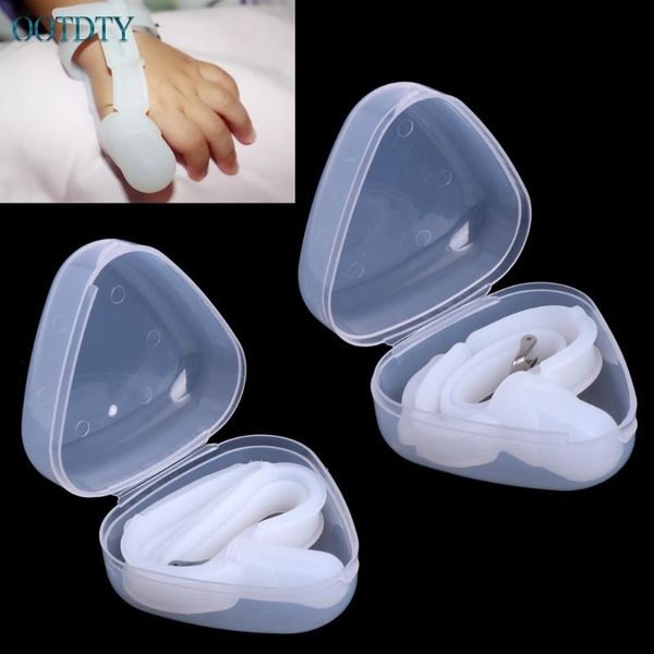 

pacifiers# nontoxic silicone baby kids child finger guard sthumb sucking wrist band #330