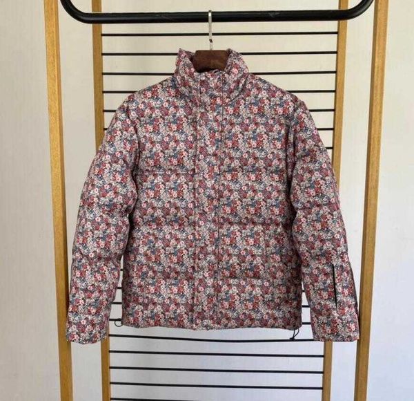 

winter designer jacket coats for men women down parkas with letters flowers fashion mens jackets streetwear warm homme coat, Black;brown