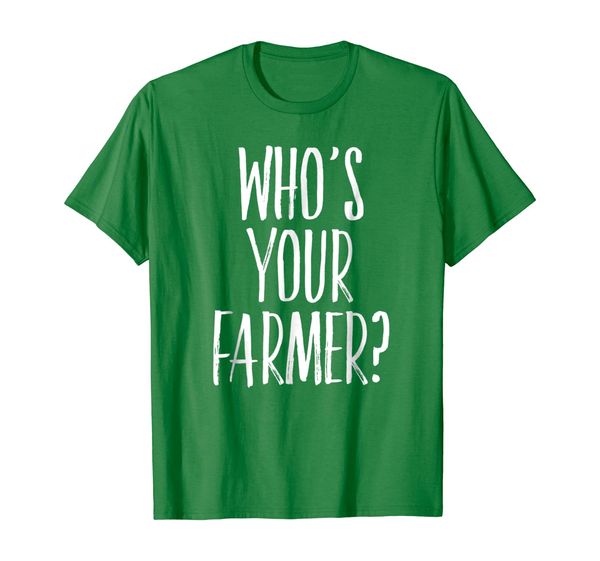 

Who' Your Farmer T-Shirt Funny Farming Gift, Mainly pictures