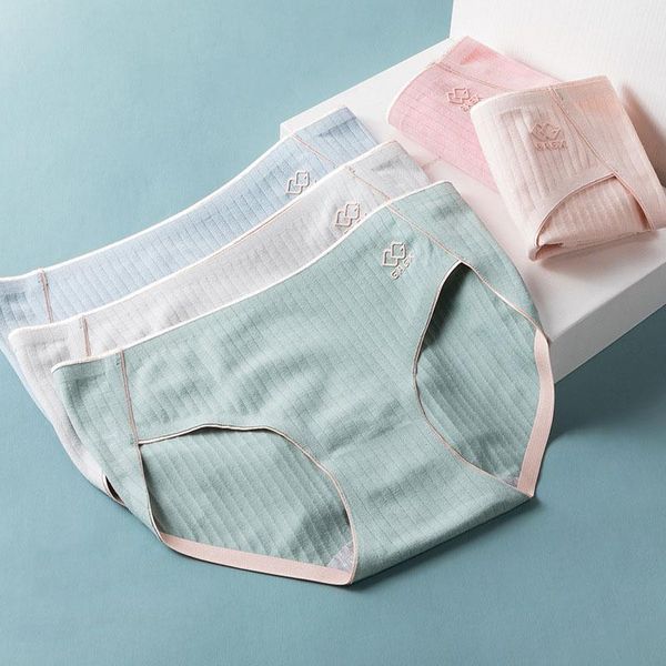 

women's panties roseheart women fashion green skin cotton mid waist underwear lingerie briefs underpants  l xl seamless plus size, Black;pink