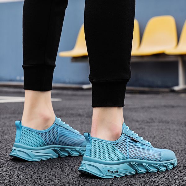 

2021 men women running shoes -55 black blue gray white comfortable breathable fashion mens womens shoe trainers sports sneakers size 39-44