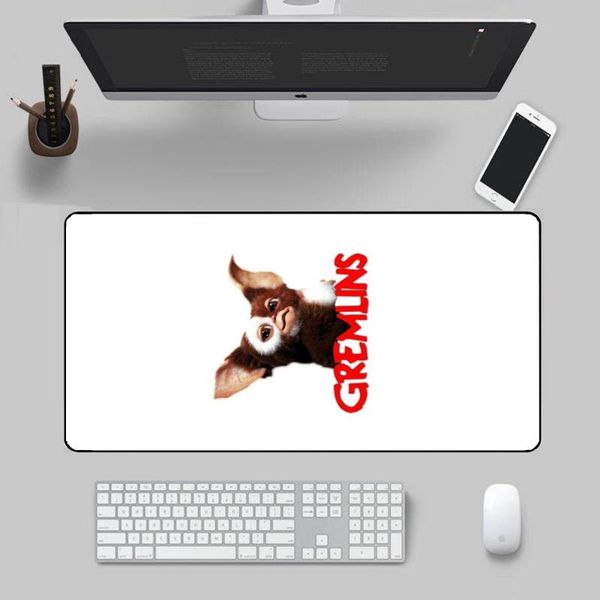 

mouse pads & wrist rests gremlins gizmo gaming pad large mousepad gamer accessories anti-slip natural rubber pc computer keyboard desk mat
