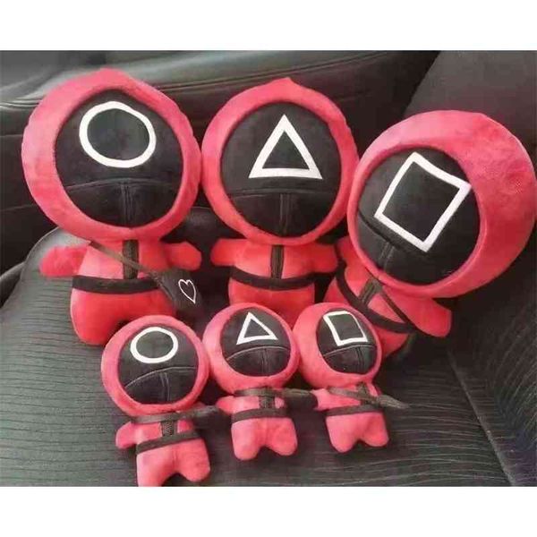 

squid game peripheral plush toy 23cm plush squid game doll