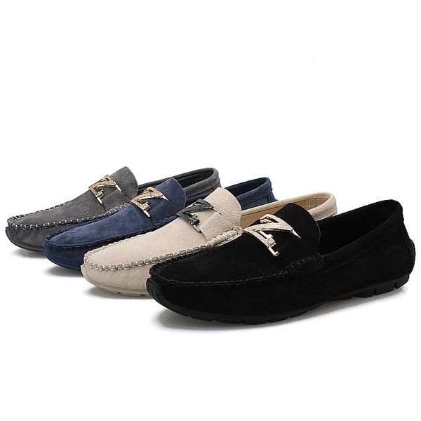 

dress shoes men for loafers soft leather black genuine mens casual loafers.