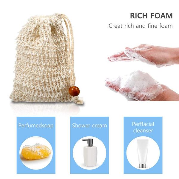 

soap pouch blister mesh foaming net fast-foaming soft comfortable skin care tool leisure practical delicate durable convenience storage bags