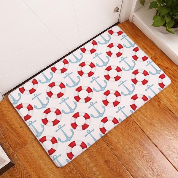 

carpets 2021 ocean series print bathroom mats anti-slip rugs 40x60 50x80cm.