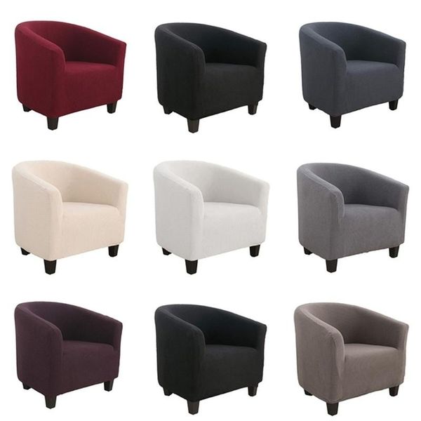 

chair covers 2021 spandex stool cover solid color protector elastic seat nordic christmas living room decor