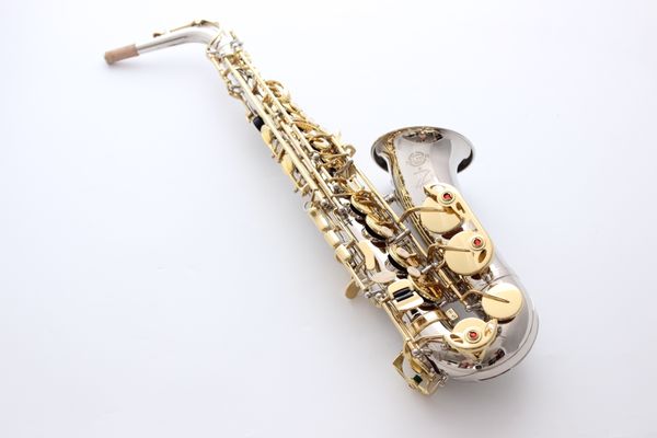 

professional france selma r54 e-flat alto saxophone silver alloy e(b) sax reference 54 reissue saxofÃ³n with cloth bag