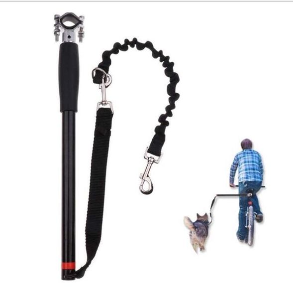 

bicycle leash pet dog bike exercise handsfor walk run product collars & leashes