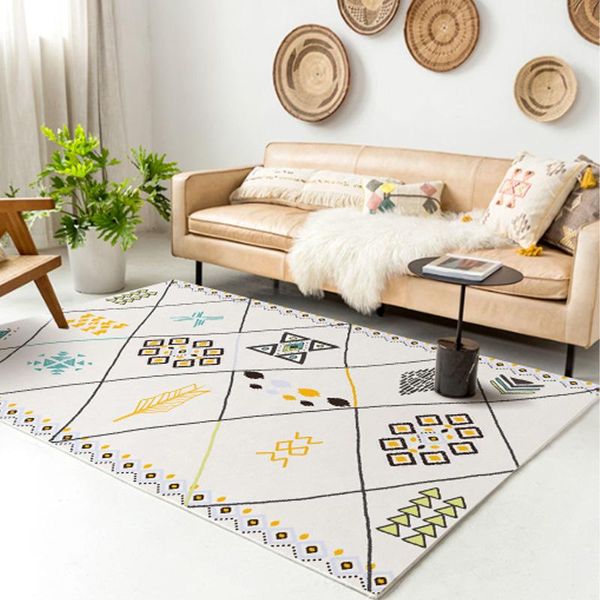 

carpets modern moroccan fresh style carpet living room tea table floor mat bedroom bedside el b &