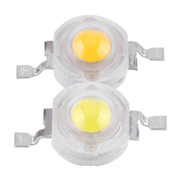 

light beads 50pcs aluminum 1w 3.0~3.6v high power smd led chip lamp bulb for home studio floodlight spotlight replacement