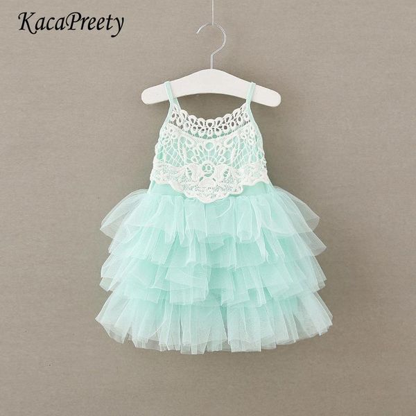 

girl's dresses angel baby pretty girls princess summer lace flower dress for toddler kids wedding birthday party children clothes 2-6y, Red;yellow