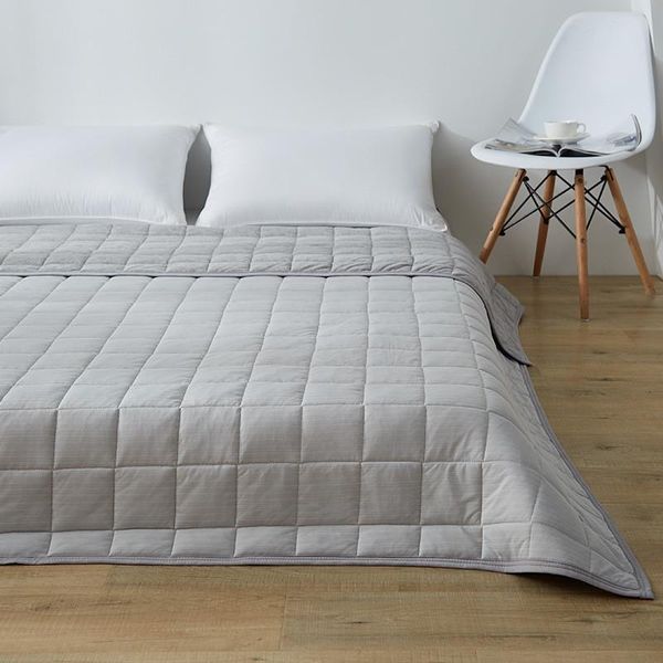 

cold feeling summer quilt bedspread solid washed cool coverlet air condition blanket cooling cubrecam bed cover colcha comforters & sets