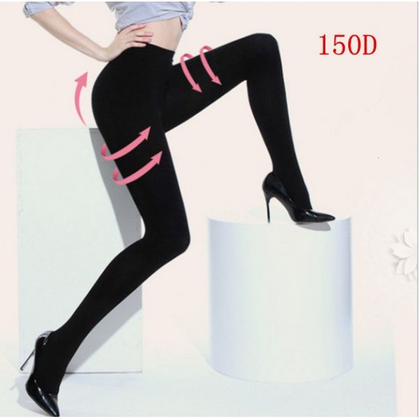 

spring autumn 150d prsure thick veet pantyhose female japan and south korea hip lift slim beautiful leg silk stockings bottomed, Black;white