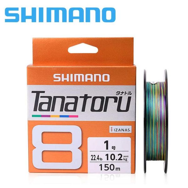 

braid line shimano original fishing tanatoru colors 8 strands 100% pe 14.5lb-67.8lb made in japan braided lines 150m/200m/300m