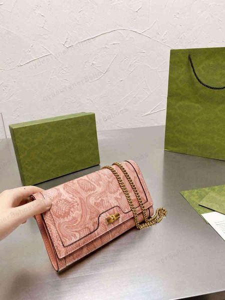 

2021 designer women's ten-color chain bag size 21*12cm