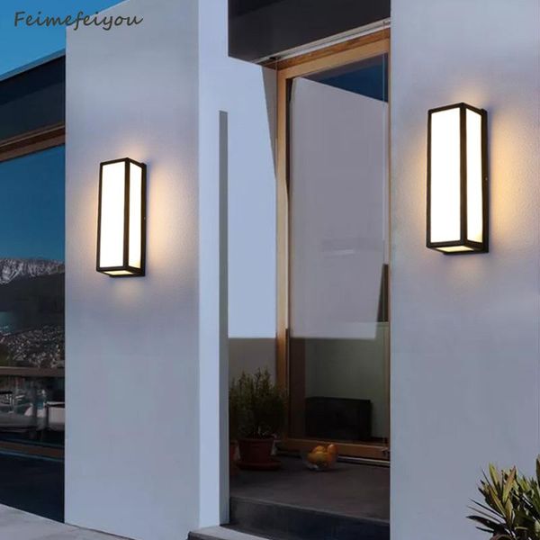

wall lamp outdoor waterproof induction aisle courtyard balcony lighting and led