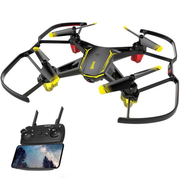 

drone with camera 480p wifi fpv altitude hold rc training quadcopter drones