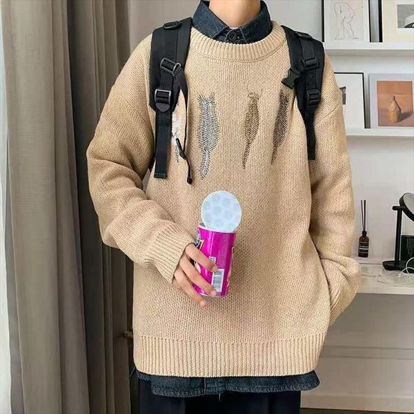 

oversized pullovers knitted women jumper sweaters pullover hip hop harajuku casual white winter clothes, White;black