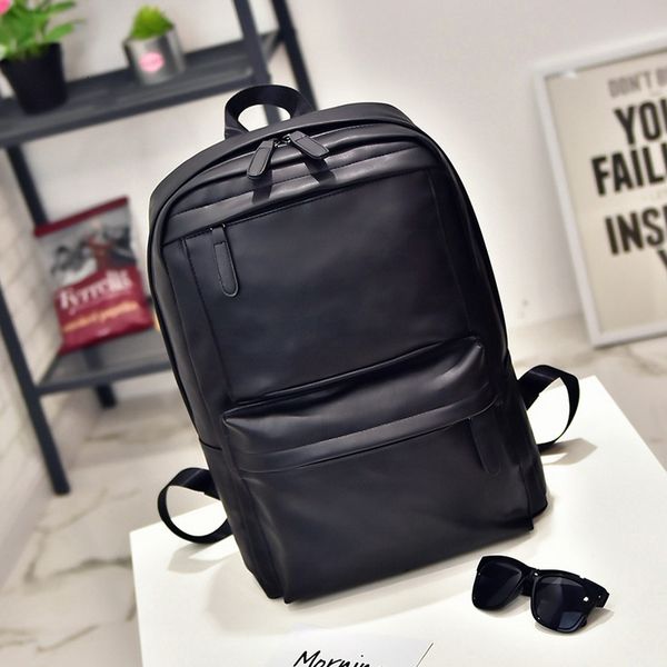 

backpack men's travel bag fashion pu leisure sports generation