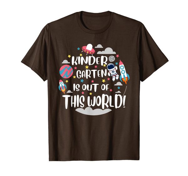 

kindergarten teacher first day of school team space galaxy t-shirt, White;black