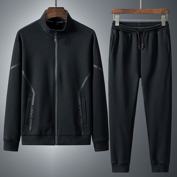 

men's tracksuits clothing set of branded, plus size, 8xl-, hooded sweatshirt + pants, 2-piece sports ensemble, urban krkv, Gray