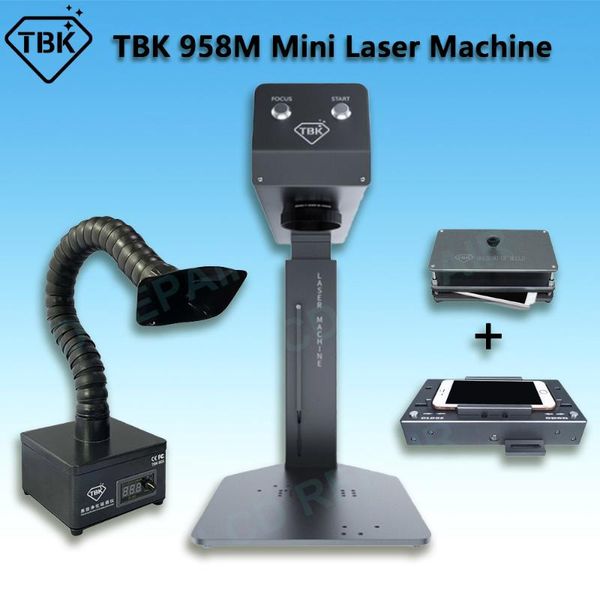 

power tool sets tbk 958m laser maring machine with mini fume extractor molds auto alignment focus phone repair machines