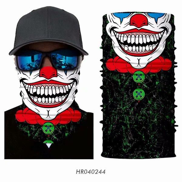 

face mask skull cycling scarf neck gaiter balaclava bike bandanas shield headband fishing facemask sports outdoors caps & masks, Black