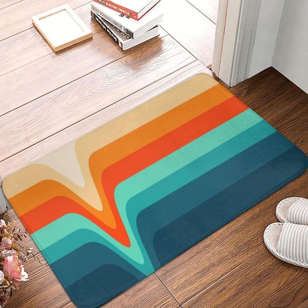 

carpets retro verve doormat carpet mat rug polyester non-slip floor decor bath bathroom kitchen balcony 40x60