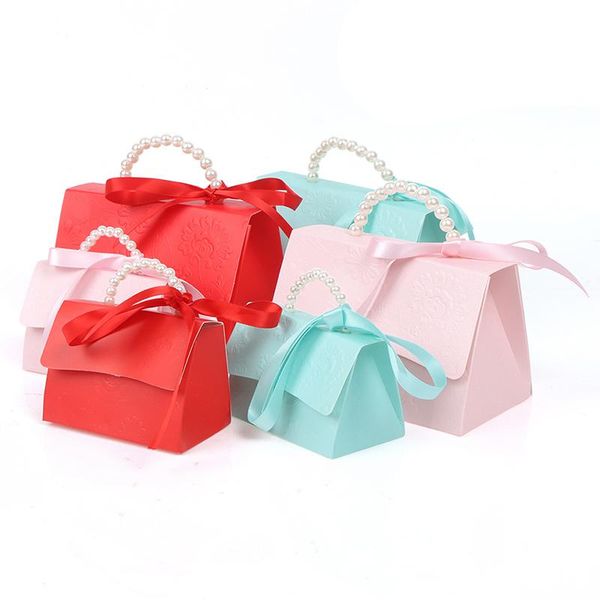 

gift wrap 1pcs portable party wedding favor candy bags chocolate treat bag birthday decoration