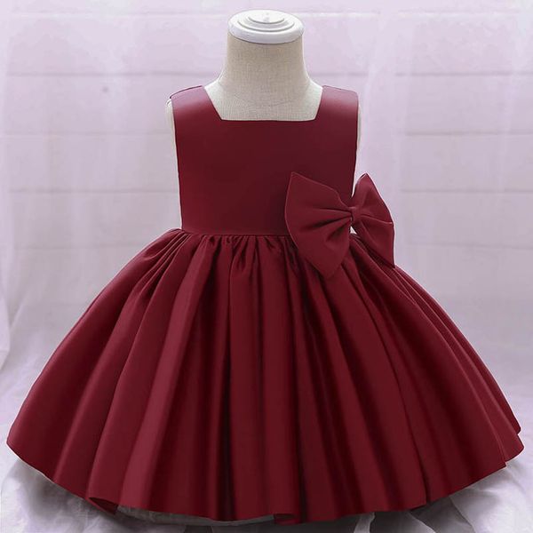 

girls dresses children clothes kids clothing princess skirts birthday bows party formal dress pettiskirt costume b7626, Red;yellow