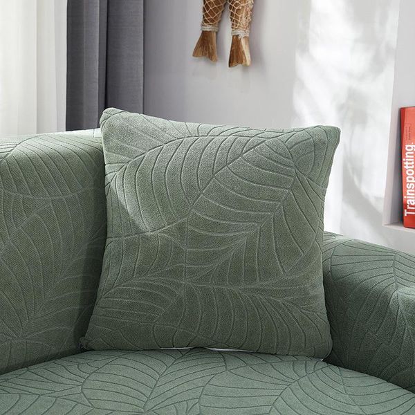 

cushion/decorative pillow printed elastic cushion cover for home living room sofa car solid color jacquard decorative waterproof pillowcases