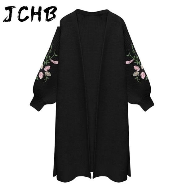 

women's knits & tees jchb 2021 fashion woman sweaters female cardigan korean cardigans for women long sleeve spring autumn clothes ropa, White