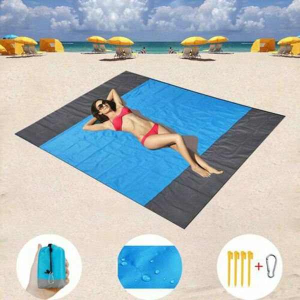 

outdoor beach mat magic sand camping sandless travel mattress pad summer vacation picinic pads