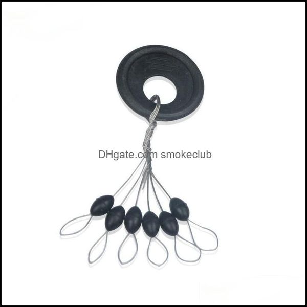 

sports & outdoorsrubber competitive space bean 50 pack edition black straight column beef tendon color fishing tackle aessories drop deliver