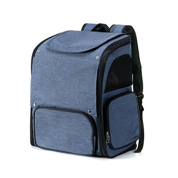 

cat carrier expandable backpack with large openings double-layer roller blinds on the cationic oxford cloth can be folded carriers,crate