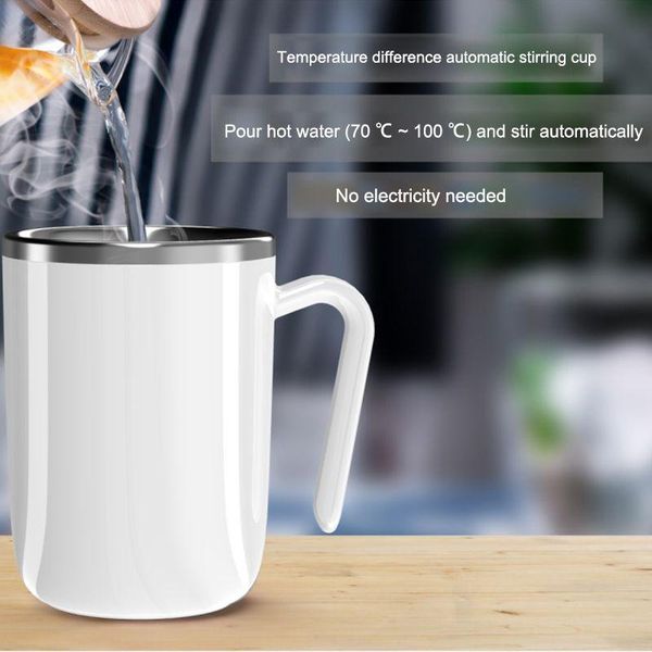 

water bottles household stainless steel automatic temperature difference stirring coffee cup multifunctional waterproof lazy