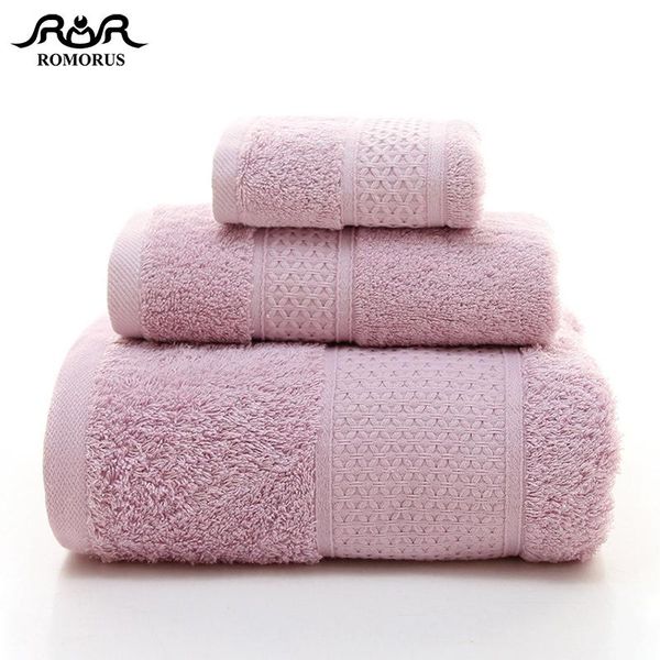 

towel 3-pieces/set egyptian cotton set super absorbent thick bath soft face hand towels quick dry