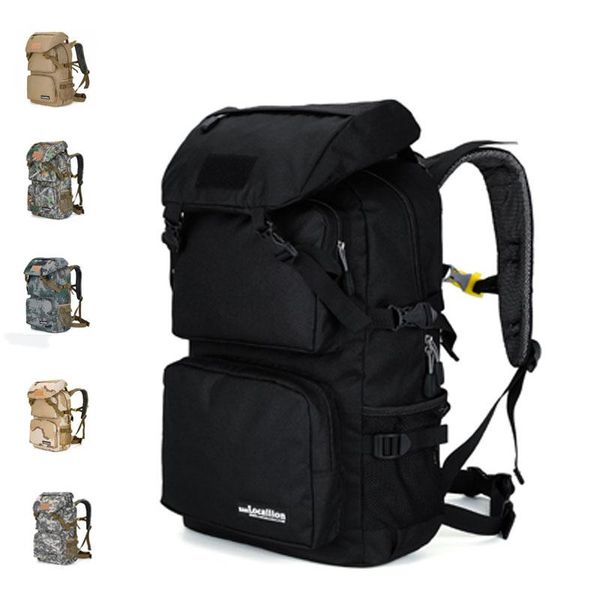 

outdoor bags travel multi-function combination camouflage backpack army fan hiking mountaineering bag laptop