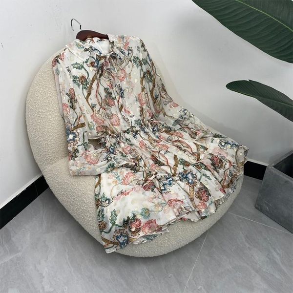 

casual dresses silk summer women fashion floral print mini dress, Black;gray